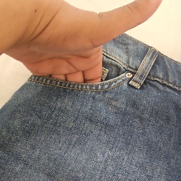 H&M Blue A-Line Mini Skirt Casual - Picture 5 of 16